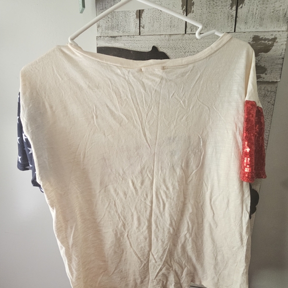 BiBi Cream Casual Top - Picture 4 of 4